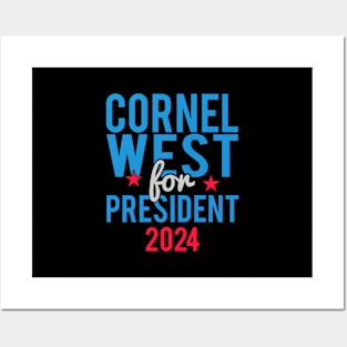 Cornel West For President 2024 Posters and Art